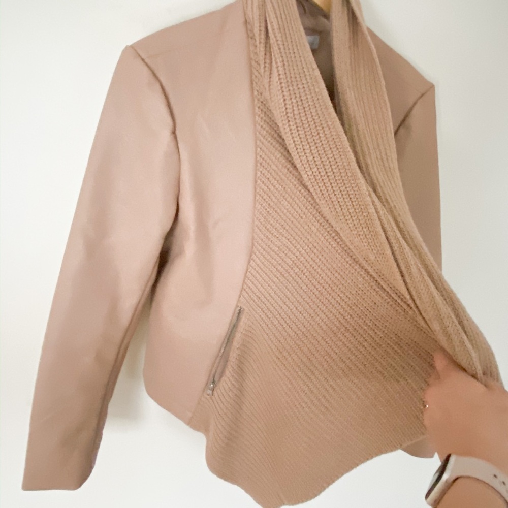 Blush New York & Company leather Jacket - Picture 4 of 7